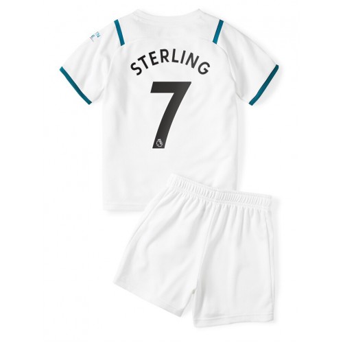 Manchester City Dres Raheem Sterling 7 Dječji Gostujući 2021/22 Kratkih Rukava Manchester City Dres Raheem Sterling 7 Dječji Gostujući 2021/22 Kratkih Rukava